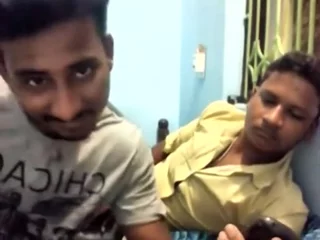 Bunked Fresh Desi Indian Blowjob plus Making out helter-skelter BF