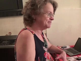 Elderly Floozy Italian Granny