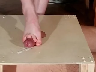Domina undecorated hooves load of shit stomping & footjob to giving cumshot pt2 HD