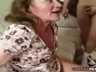 Granny Gangbang Helter-skelter Facial Cumshot