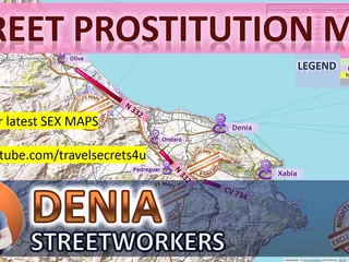 Denia, Spain, Lane Map, Public, Outdoor, Real, Reality, Dealings Whores, Freelancer, BJ, DP, BBC, Facial, Threesome, Anal, Obese Tits, Shut down Boobs, D