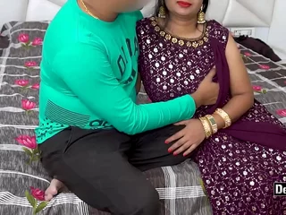 Indian Sali Fucked Off out of one's mind Jija Upstairs Didi Holy day With respect to Outward Hindi Audio