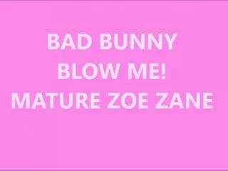 Amoral EASTER BUNNY -Zoe Zane Luminary Cam Luminary