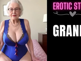 [GRANNY Story] Step Grandson Satisfies His Step Grandmother Part 1